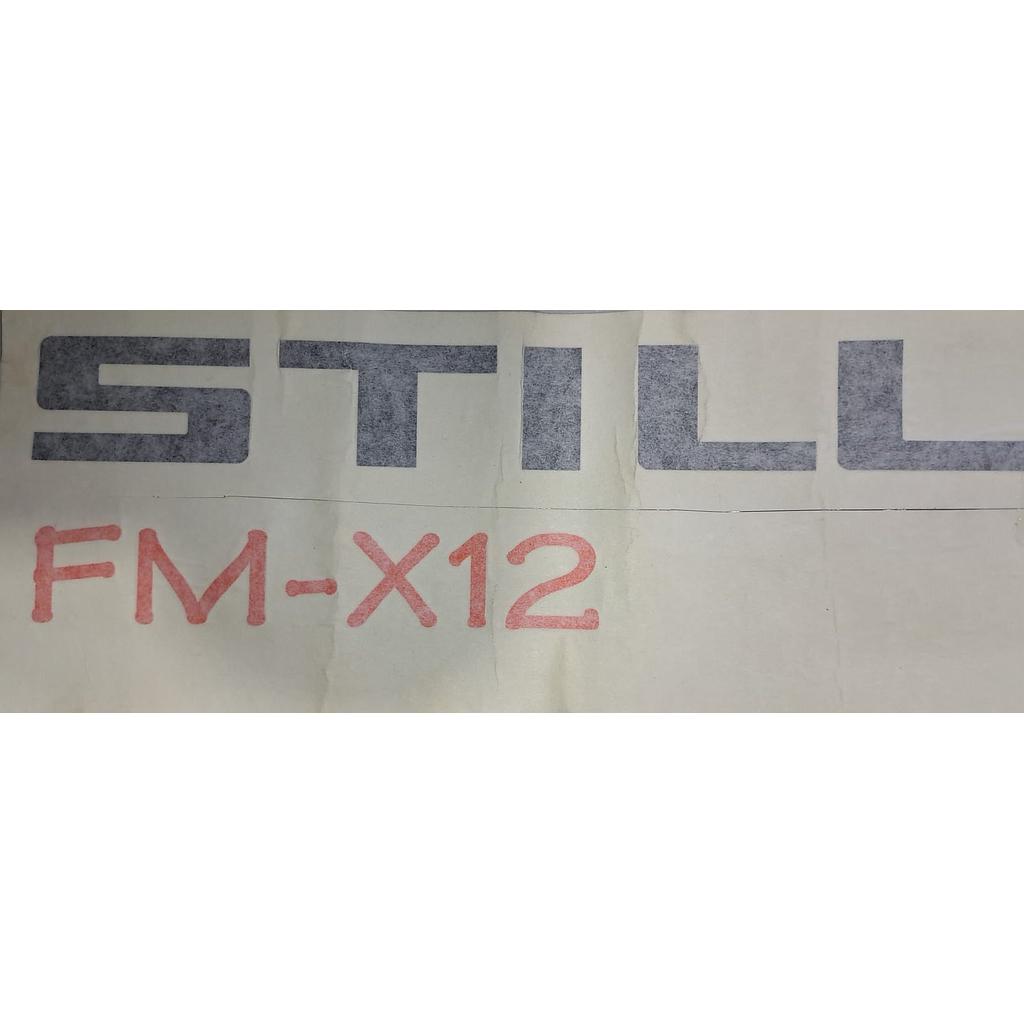 PEGATINA LATERAL STILL FM X 12 IZQUIERDA